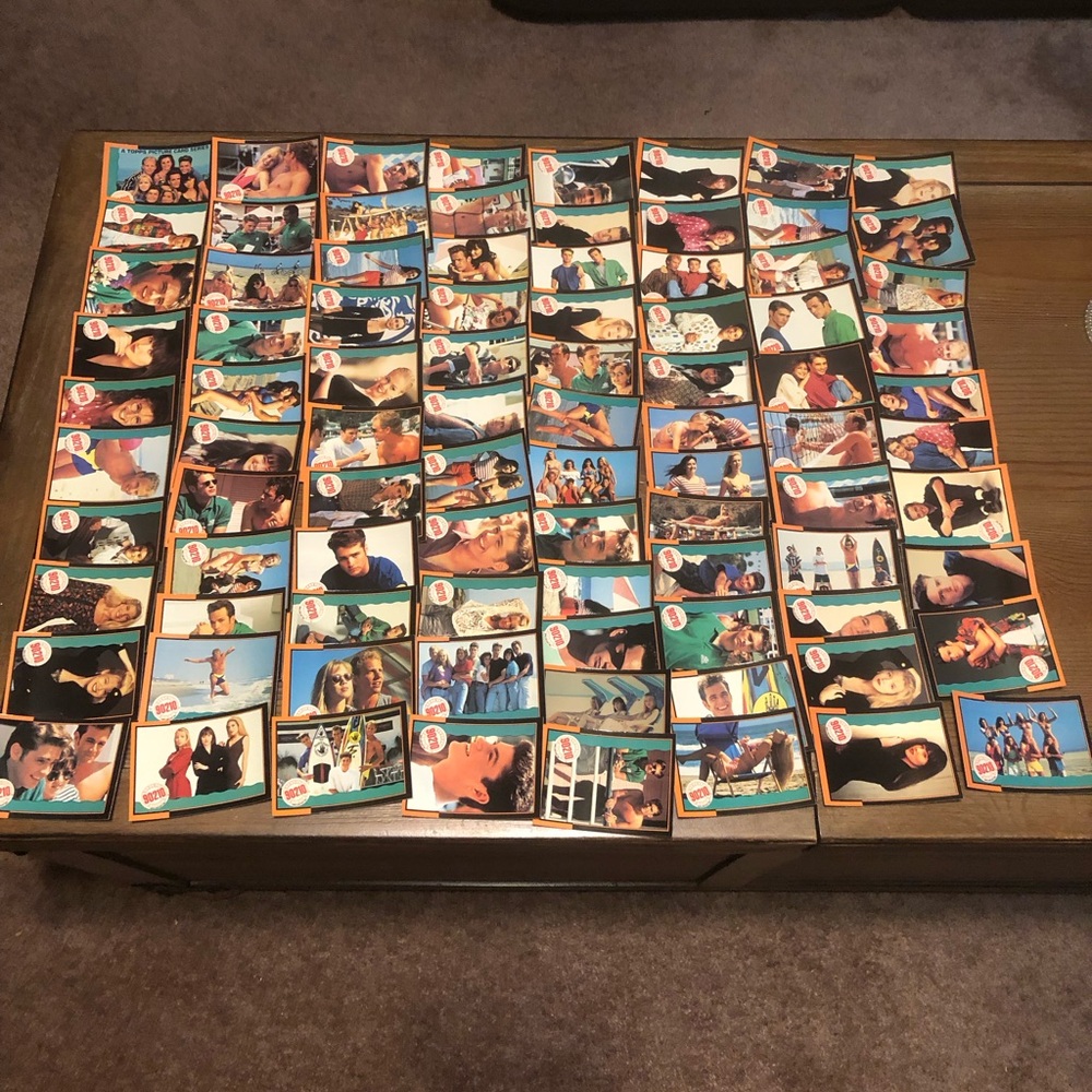 Beverly Hills 90210 Vintage Trading Card Collection